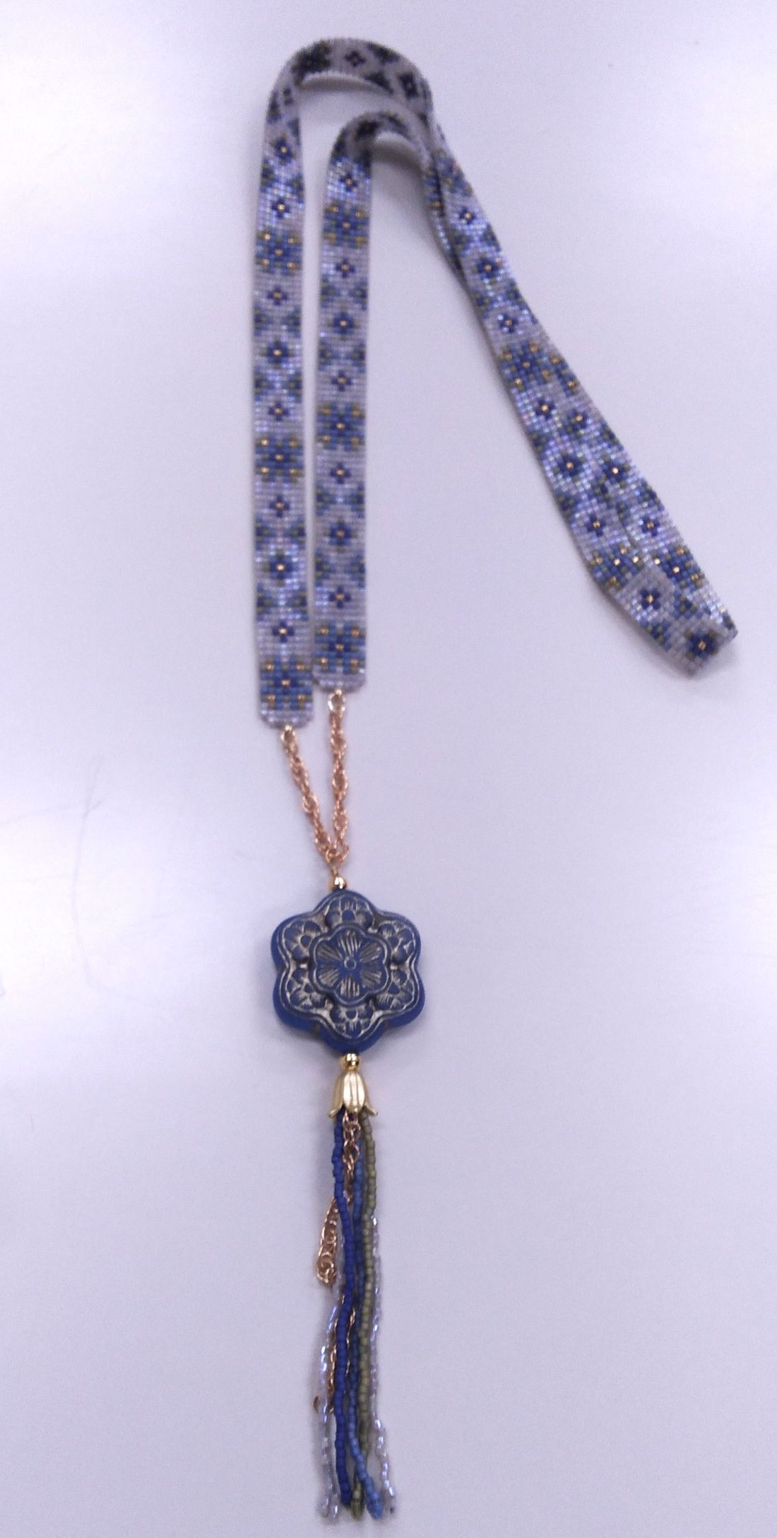 デリカビーズ織り