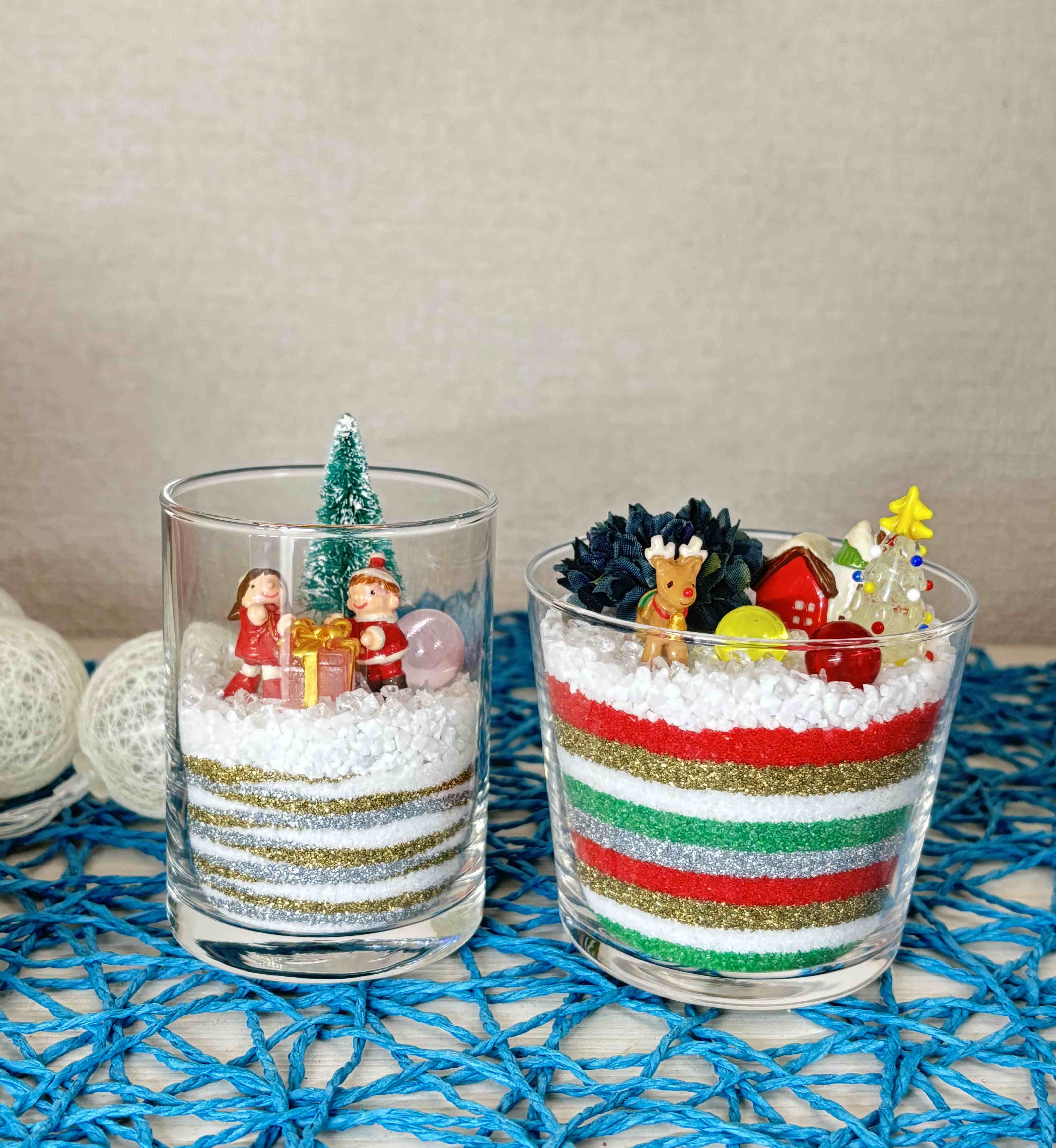 カラフルな砂で作る グラスサンドアート HP限定新講座 12/10(水)一日体験会