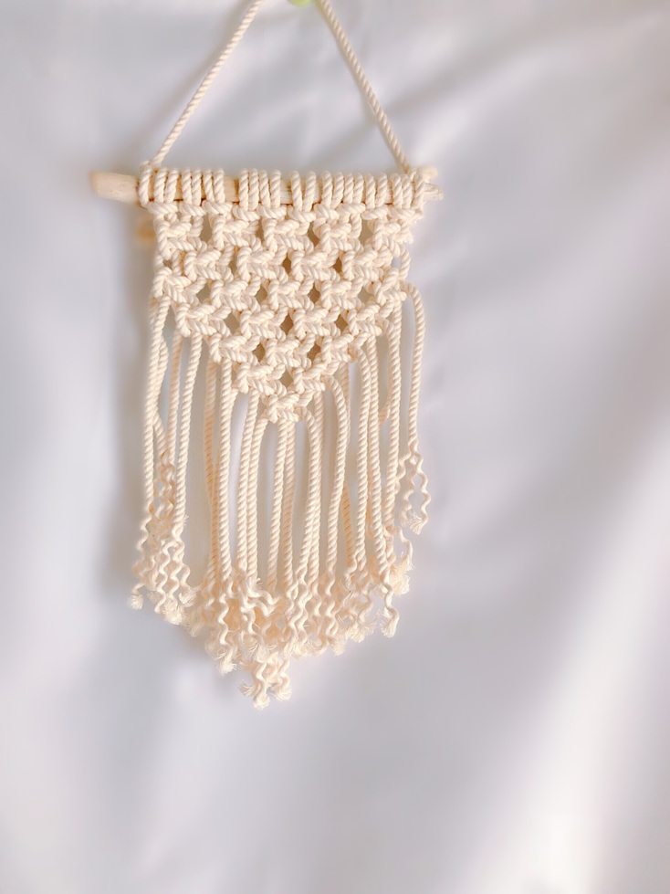 はじめてのマクラメ編み