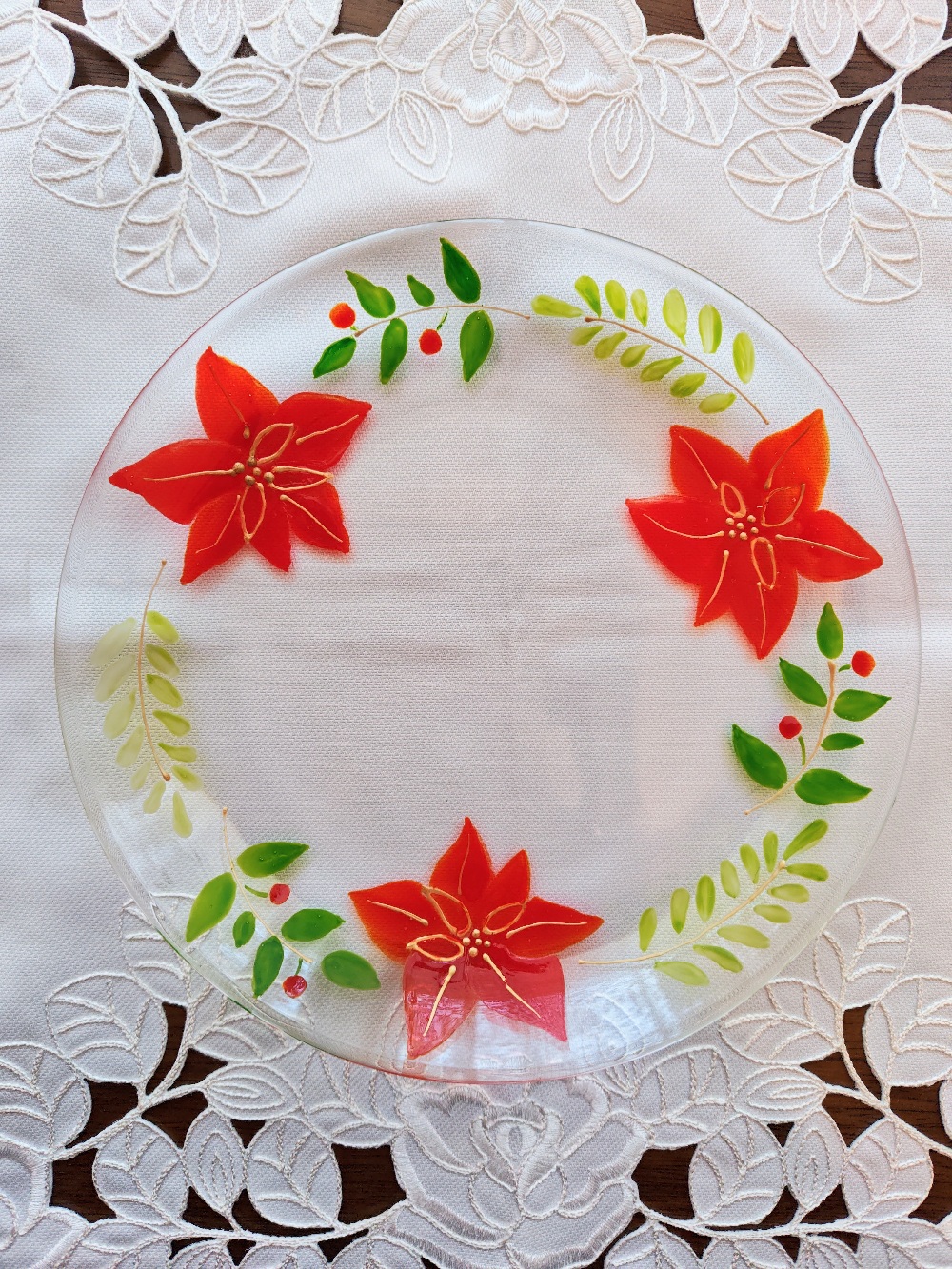 クリスマスのグラスペイント11/22体験