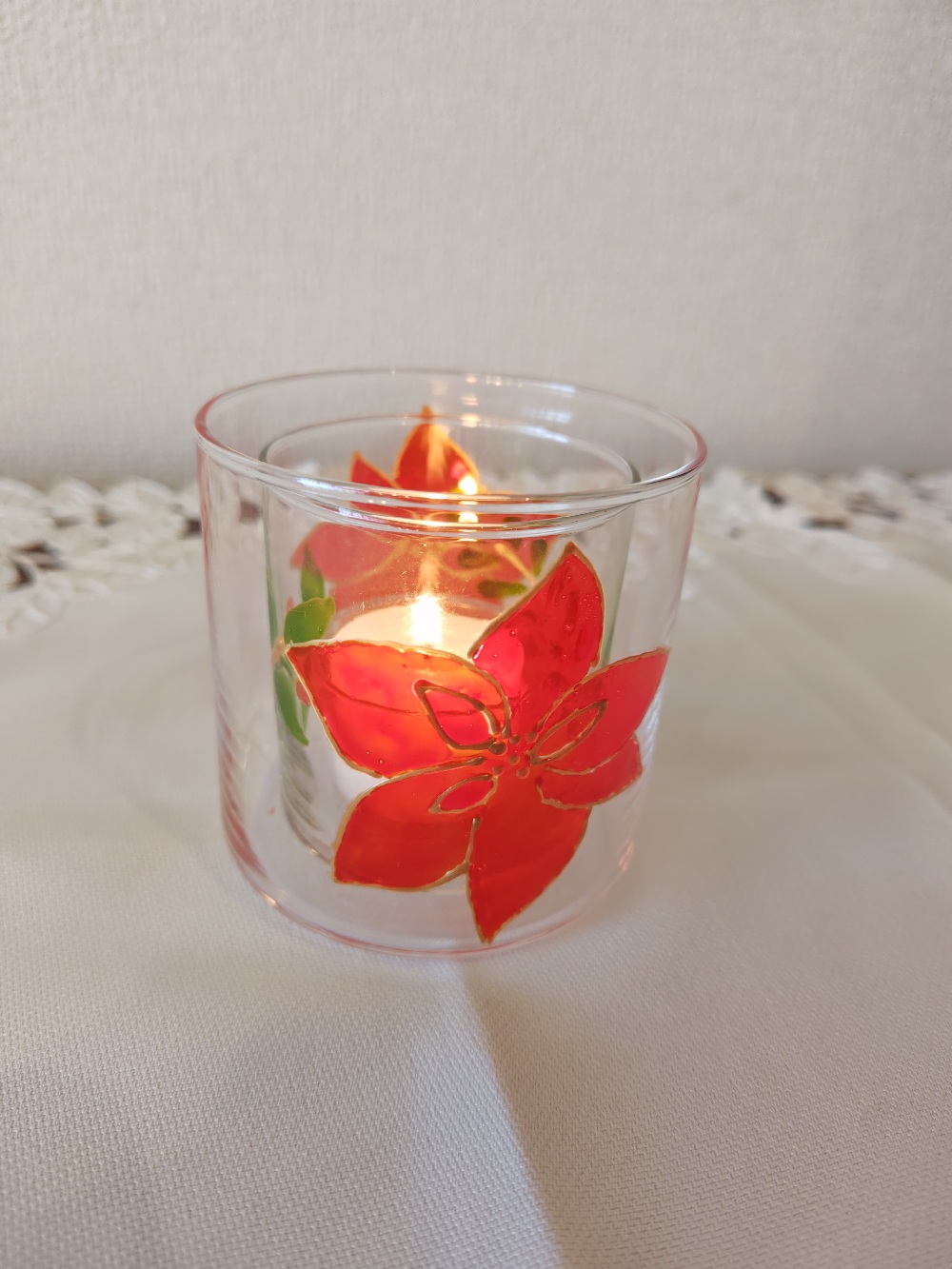 クリスマスのグラスペイント11/22体験