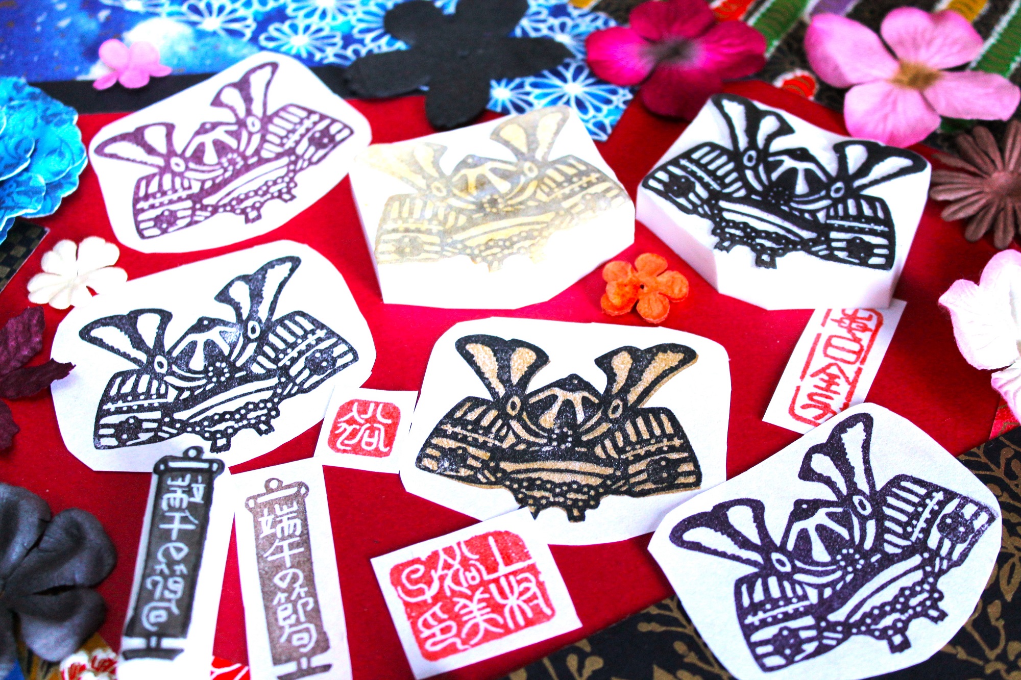 12/5 消しゴムはんこで来年の干支を彫ってお正月飾りを作ろう!