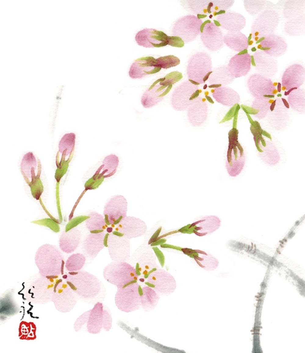 四季を楽しむ鮎裕の 和のイラスト講座【全3回】 新春号の新講座2/11(水)スタート