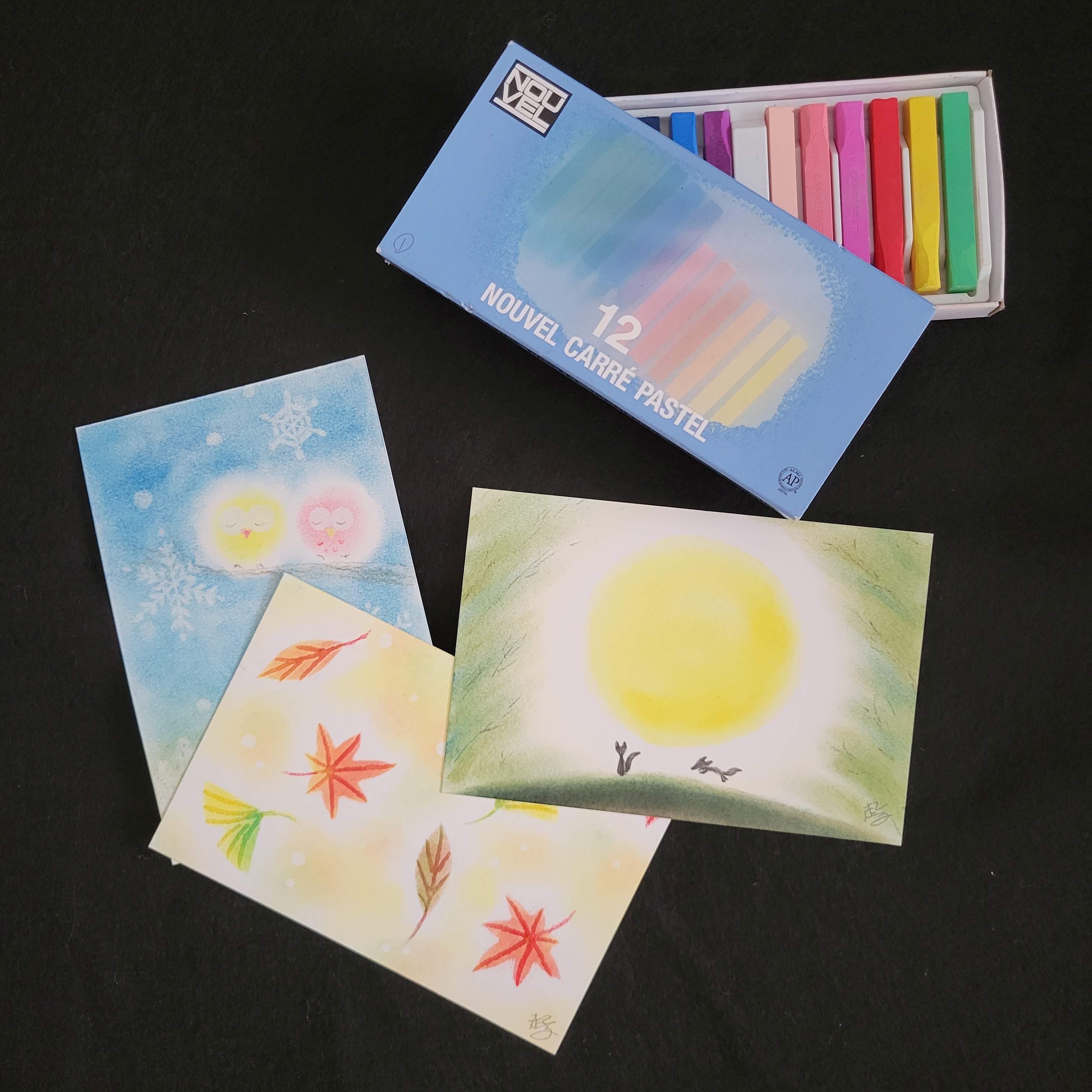 11/12 いやしのパステルアート