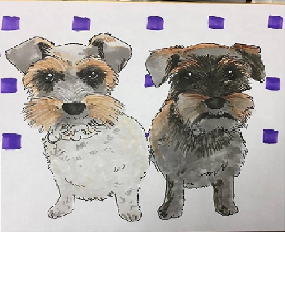 基礎から丁寧に 似顔絵教室