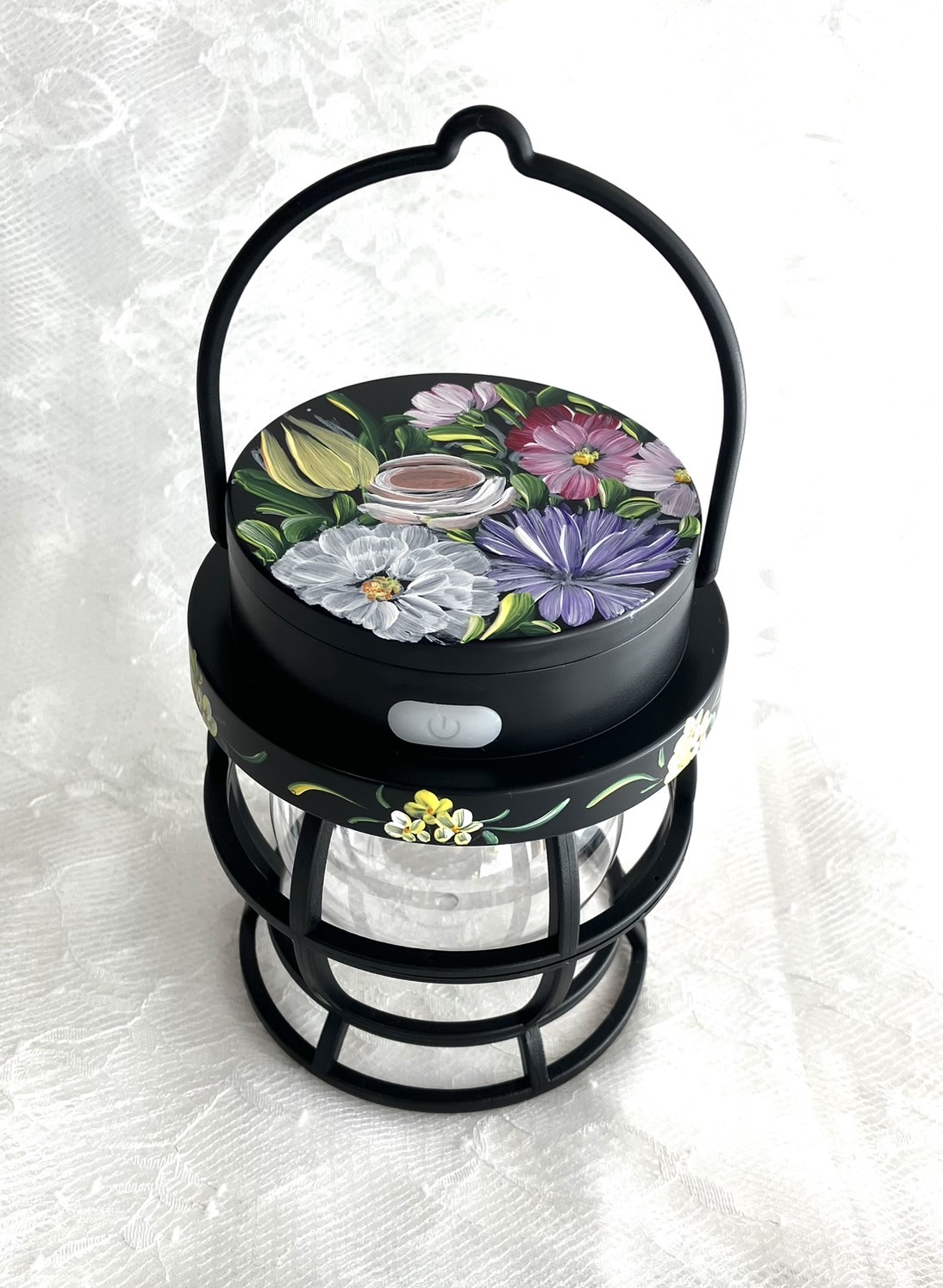 オランダ・ザンスフォークアート お花のトールペイント