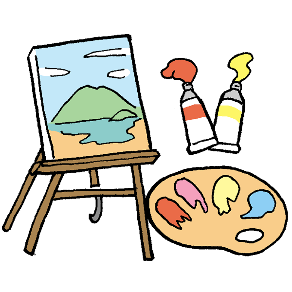 自由に楽しく ★絵画造形教室 小学3年生まで