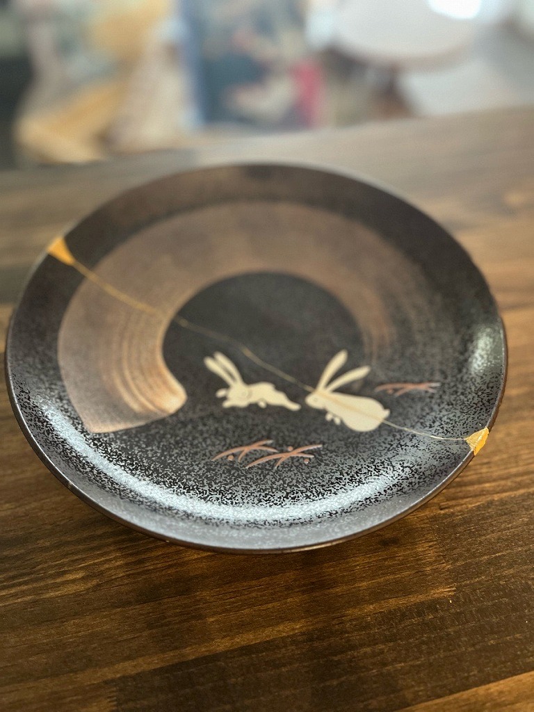 漆を使わないモダン金継ぎ グルー継ぎ🄬(全3回) 新春の新講座2/26(木)スタート予定