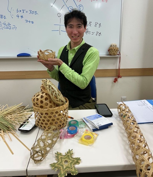 竹の地産地消で竹林再生に貢献 はじめての竹細工