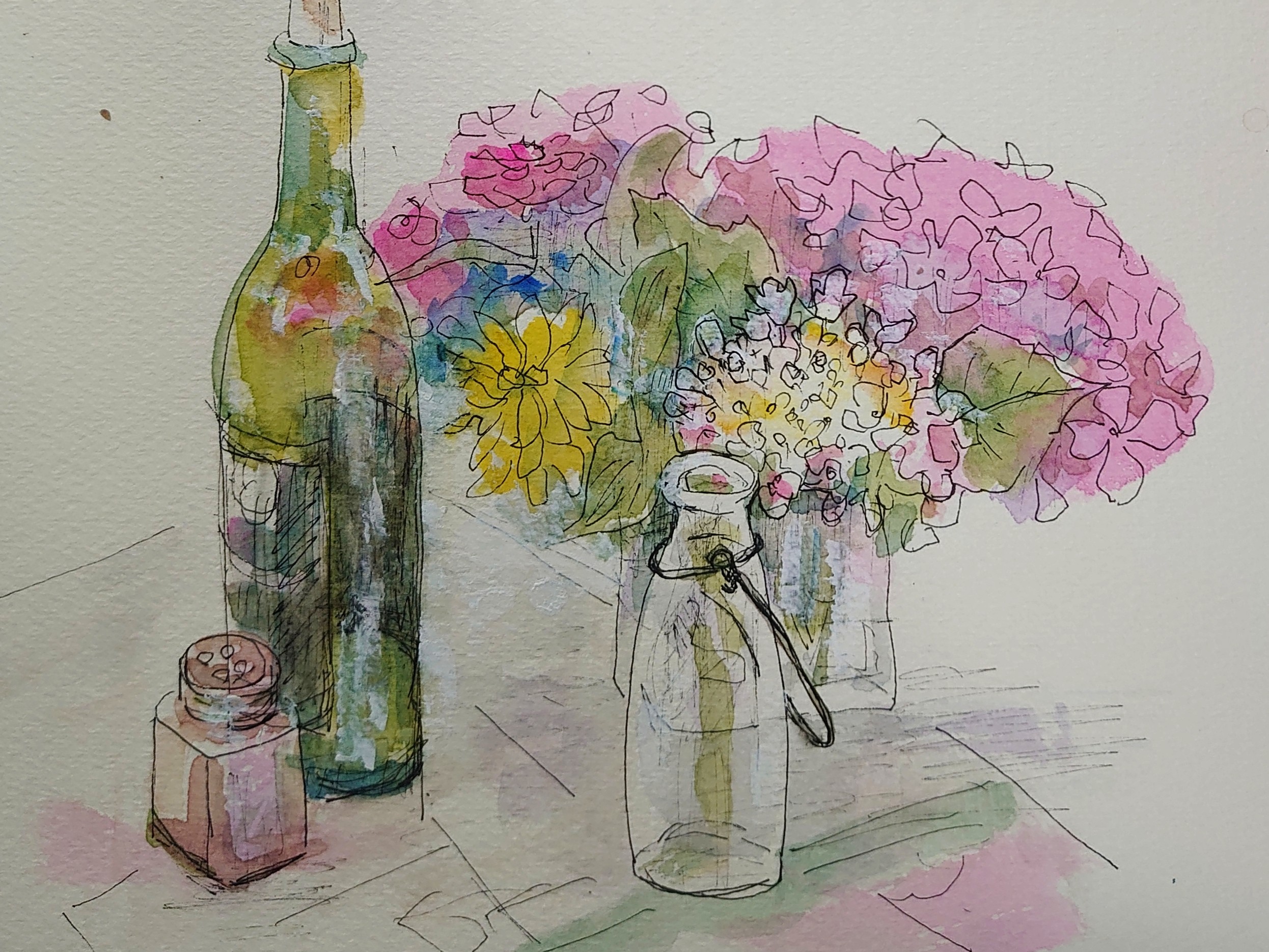 身近なモチーフからはじめる 簡単なスケッチ