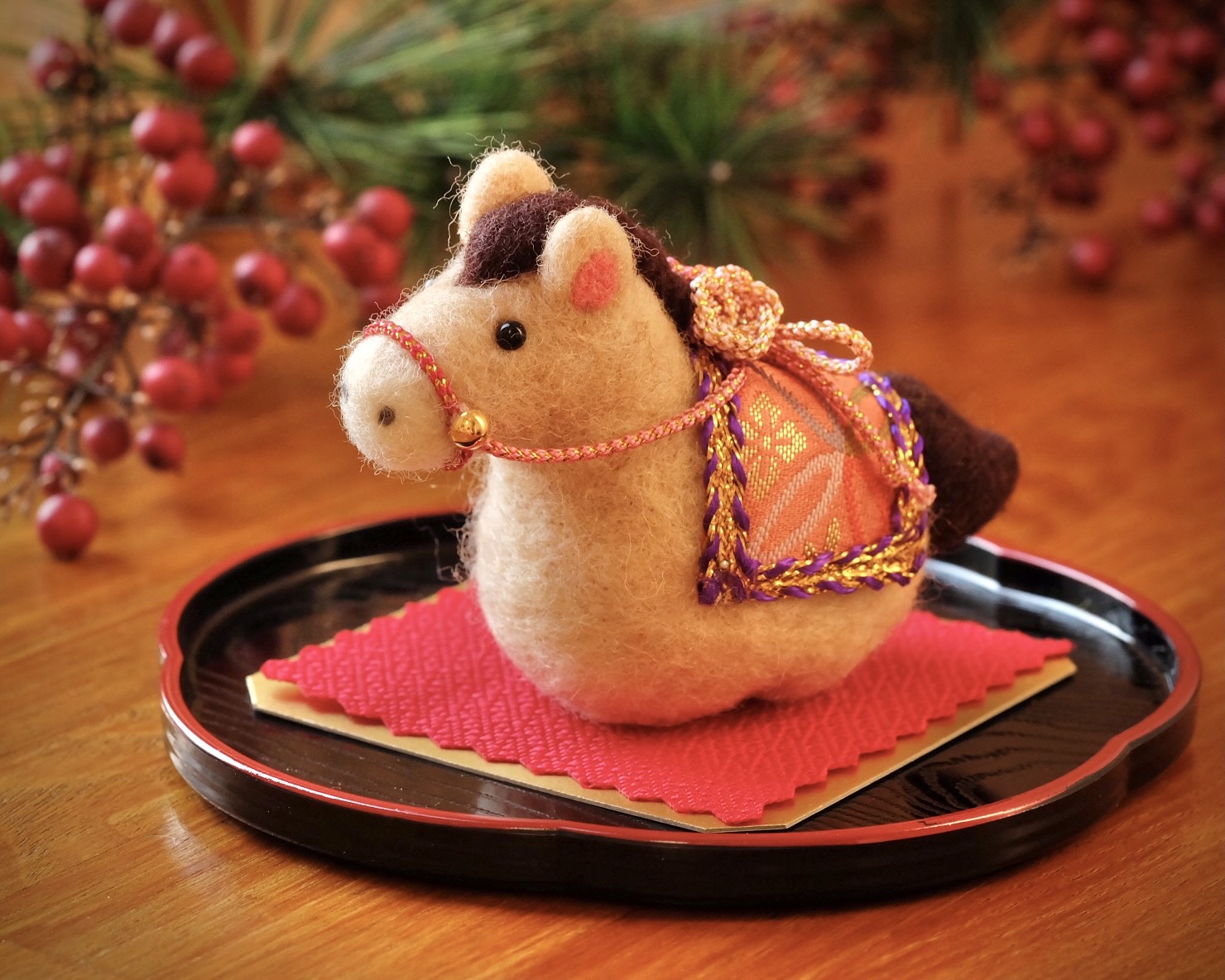 ～ちくちくニードルフェルティング～ 羊毛フェルト