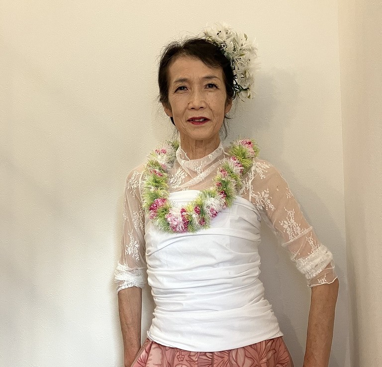 楽しむフラダンス