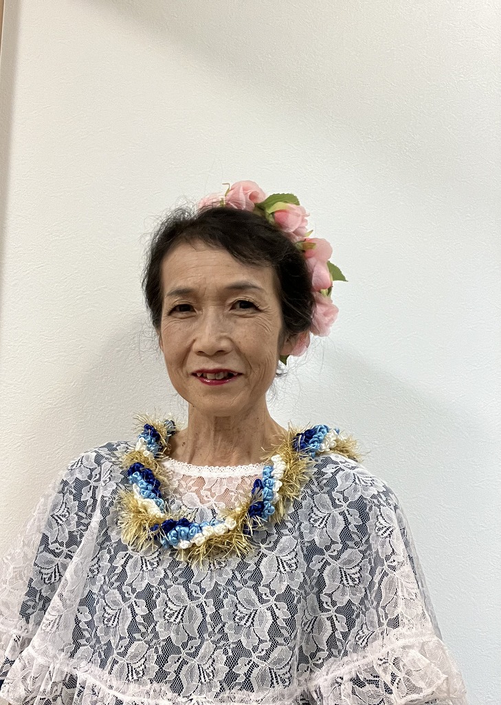 楽しむフラダンス