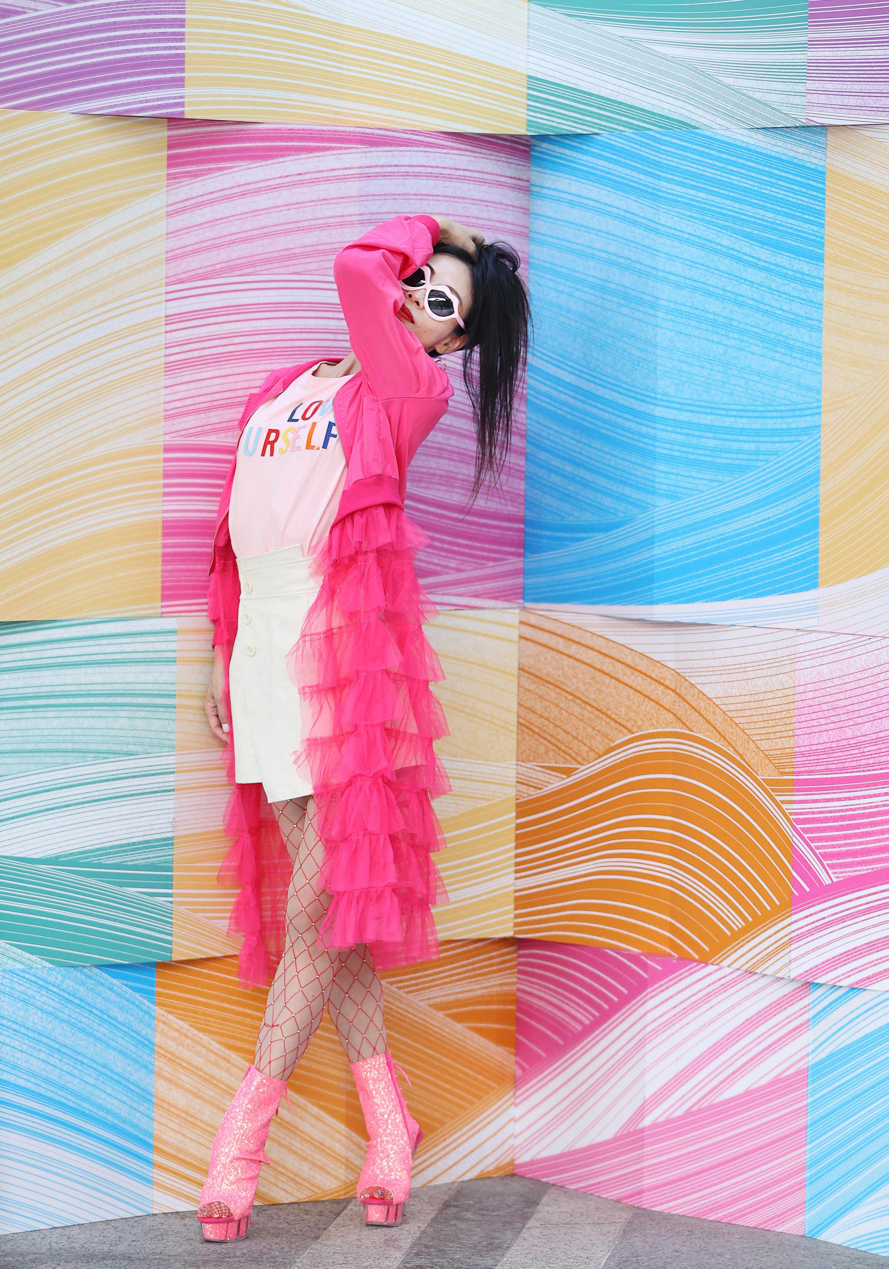 キッズファッションショーで モデル体験!