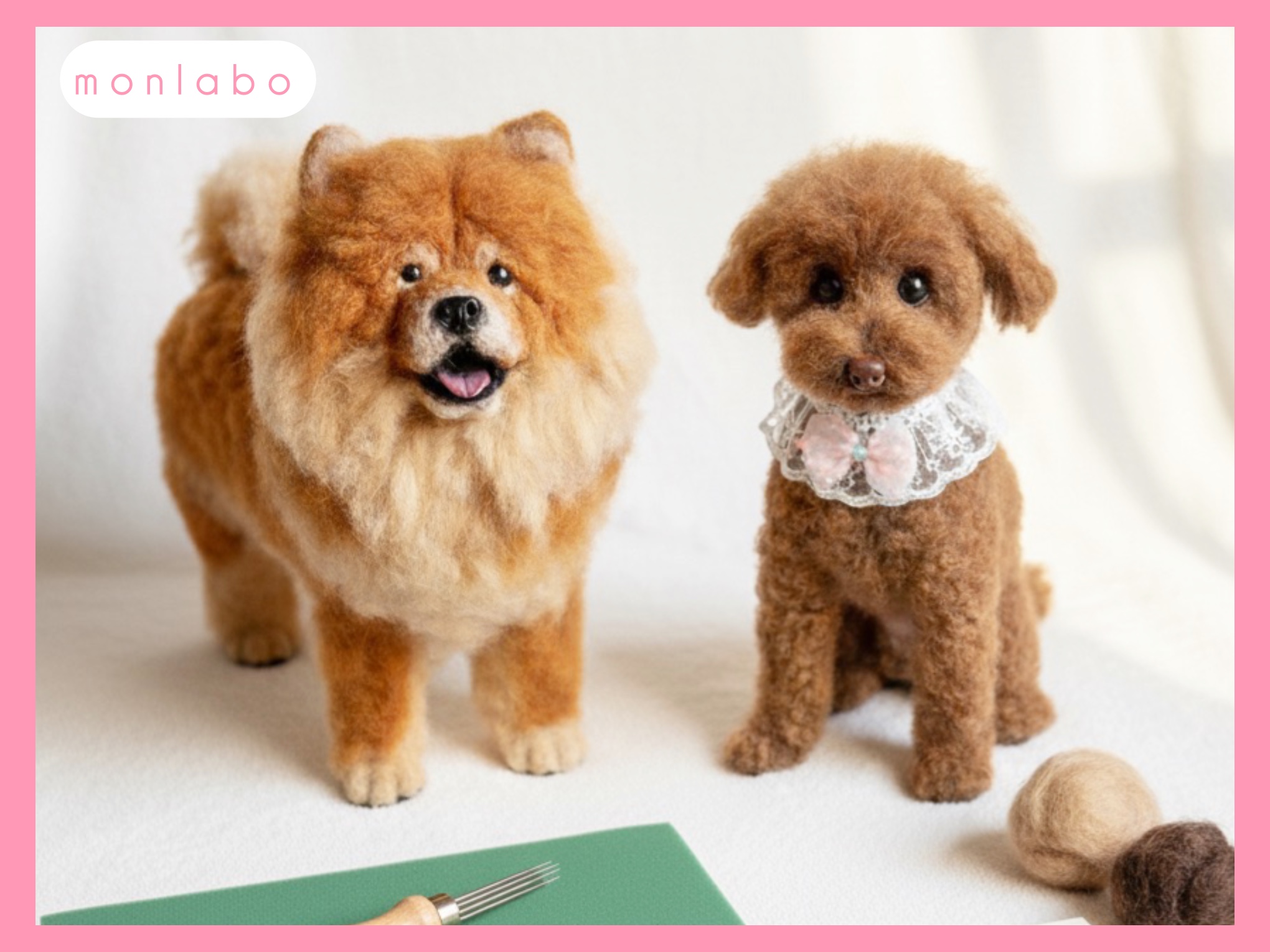 うちの子つくろう羊毛フェルト 新春号新講座 3月 14日(土)スタート