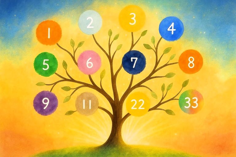 自分と人を知る魔法の数字レッスン はじめての数秘術(全6回) 2/20(金)スタート