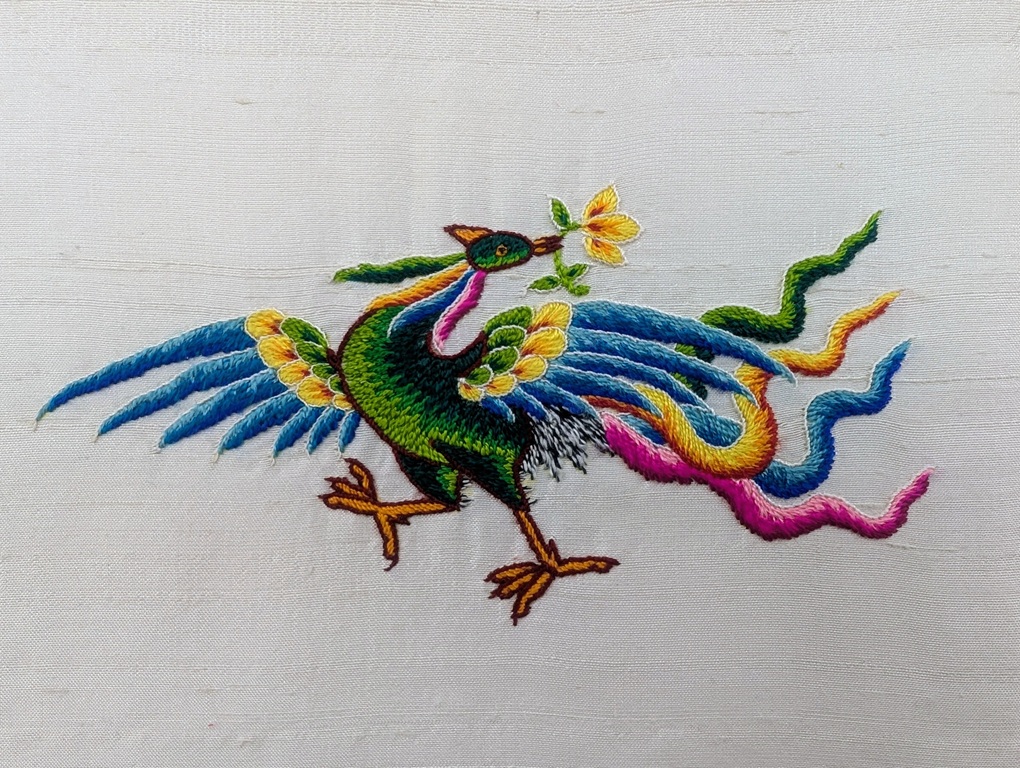 ～絹糸で刺すブータンの仏教美術～ ブータン刺繍