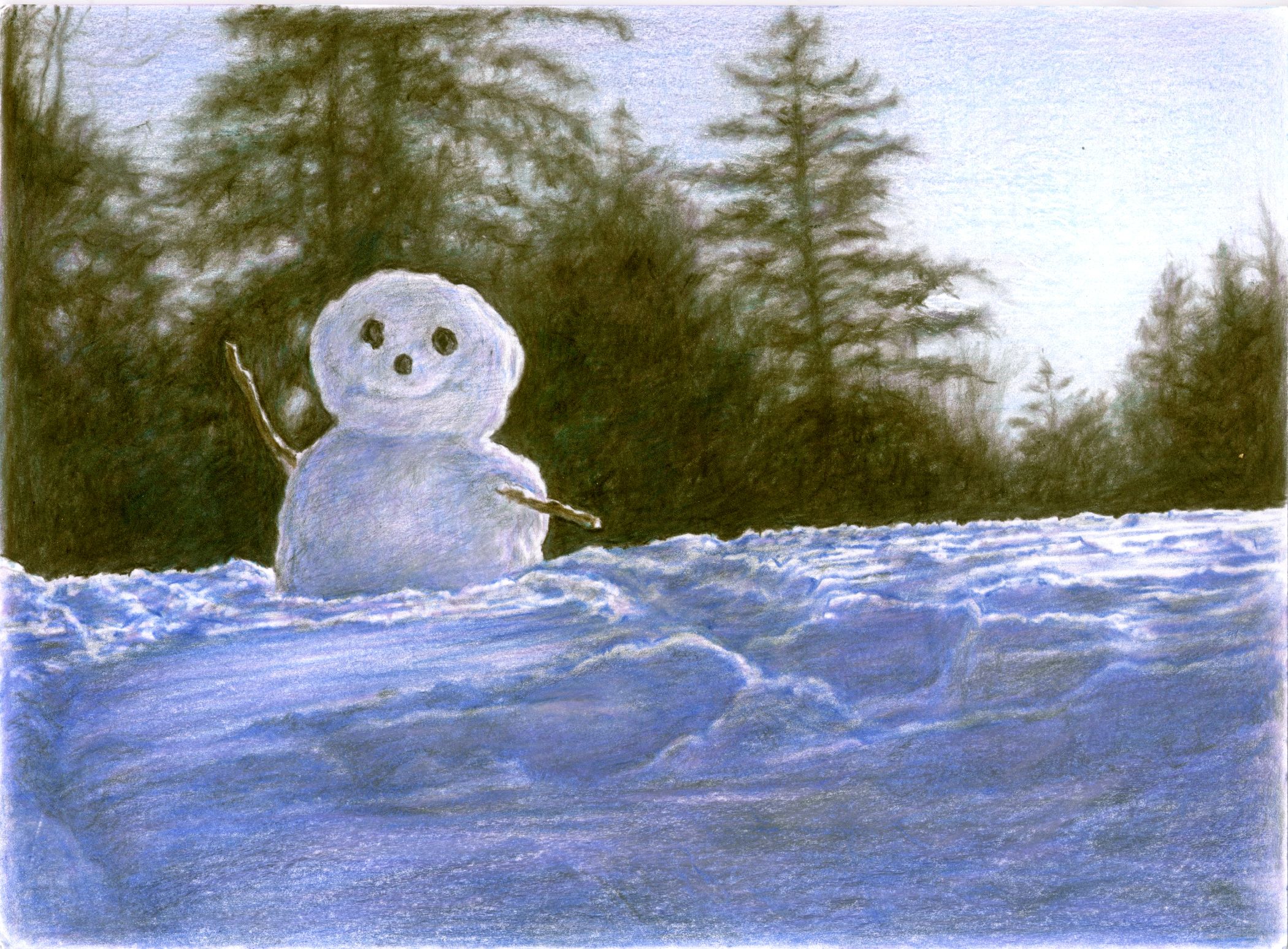 だれでも描ける 色鉛筆画・水彩画の基本