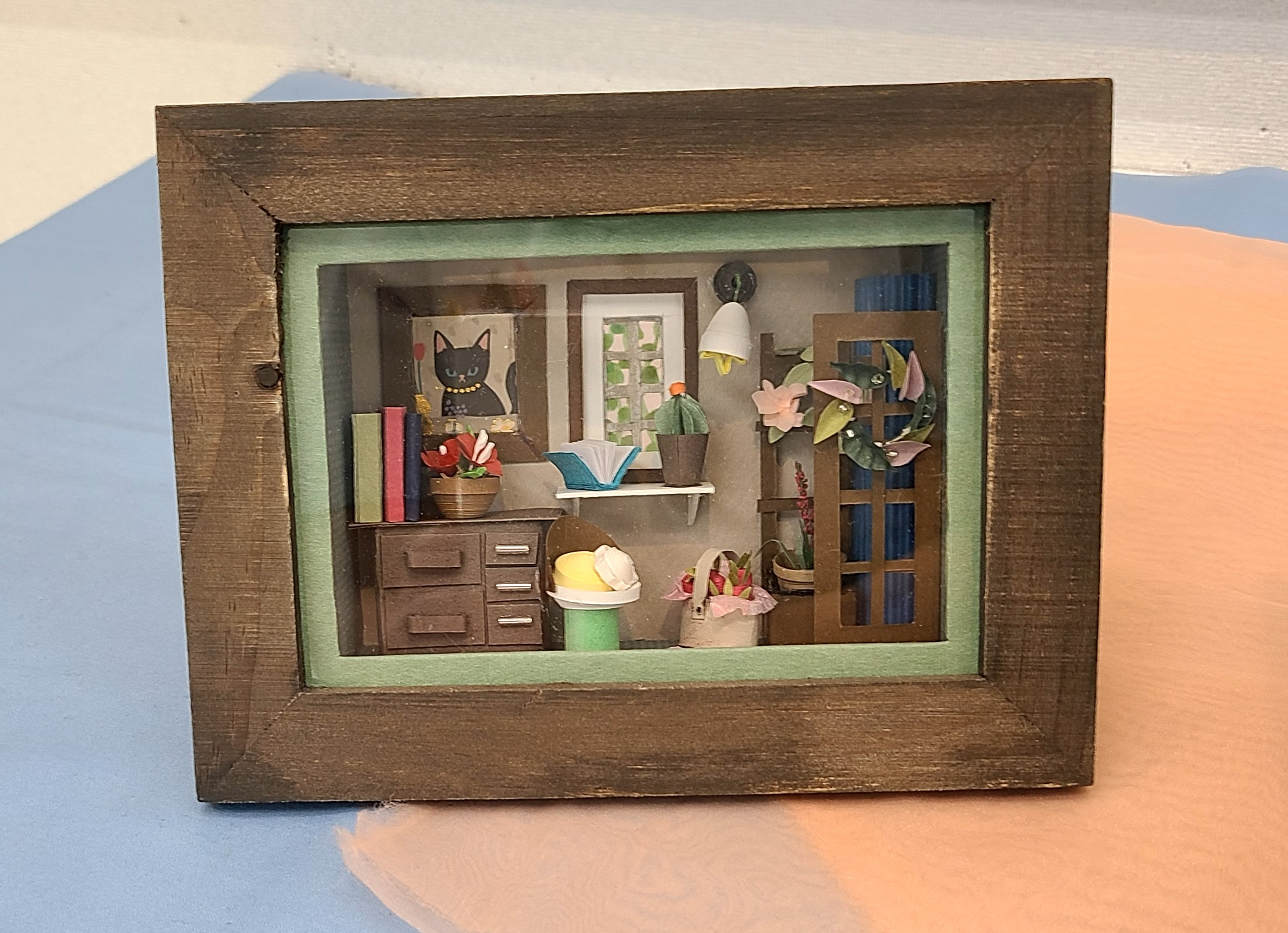 クイリングの要素を入れた紙遊び ミニチュアペーパーアート 【一日体験】1/29(木)