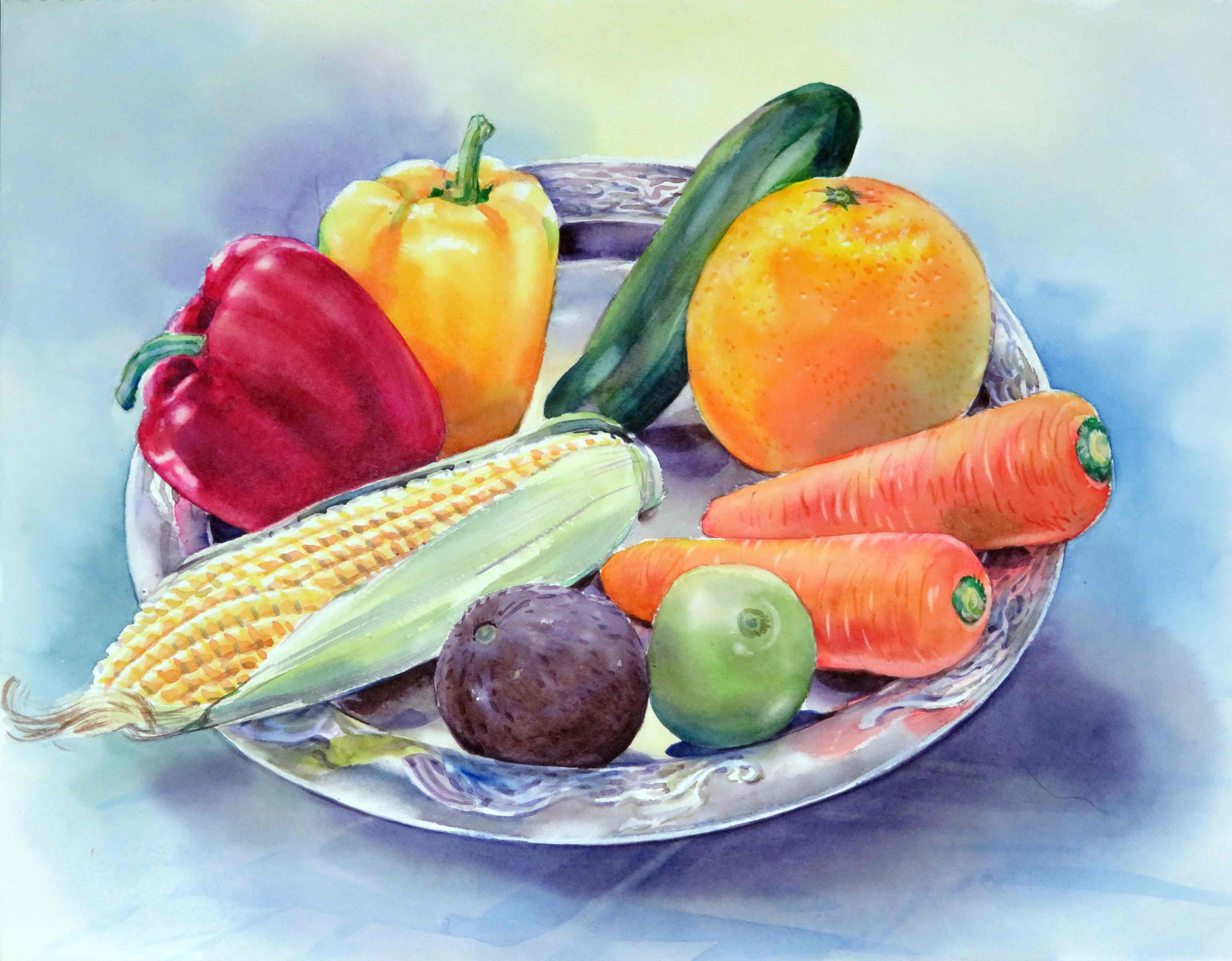 初心者歓迎 楽しく描きましょう 水と遊ぼう 透明水彩 新春の新講座 2/10(火)一日体験