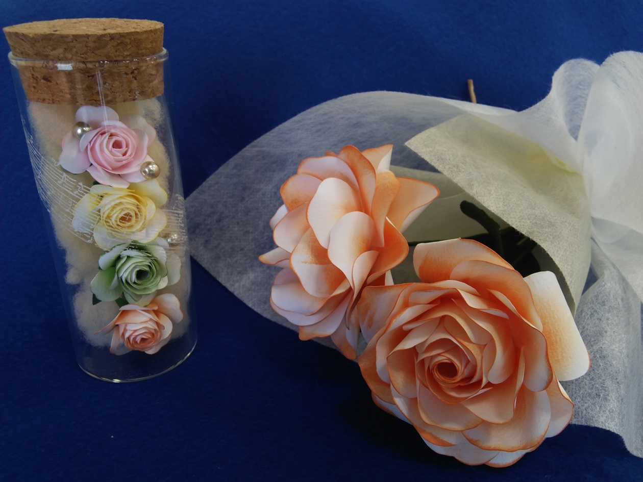 おとなの工作 ペーパーフラワー