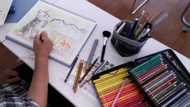 楽しみながらラクラク上達 色えんぴつ画 色えんぴつ画