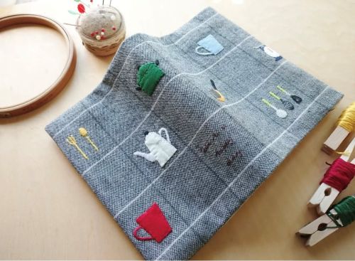 たのしいハンドメイド ほこっり刺しゅう時間