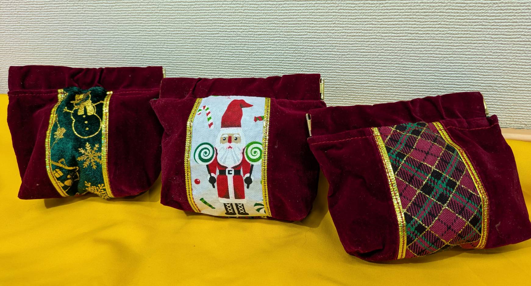 【1DAY】 クリスマスポーチ