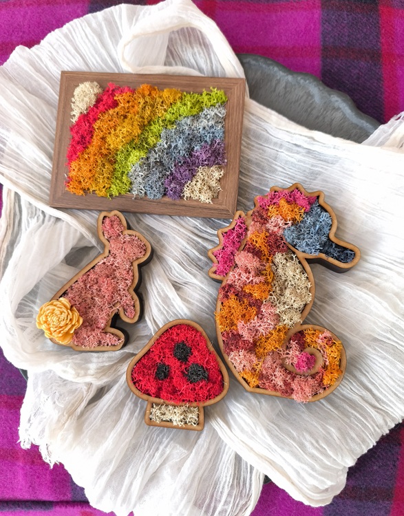 生きてる苔ってどんな苔? スカンディアモスアート HP限定企画講座 秋の新講座