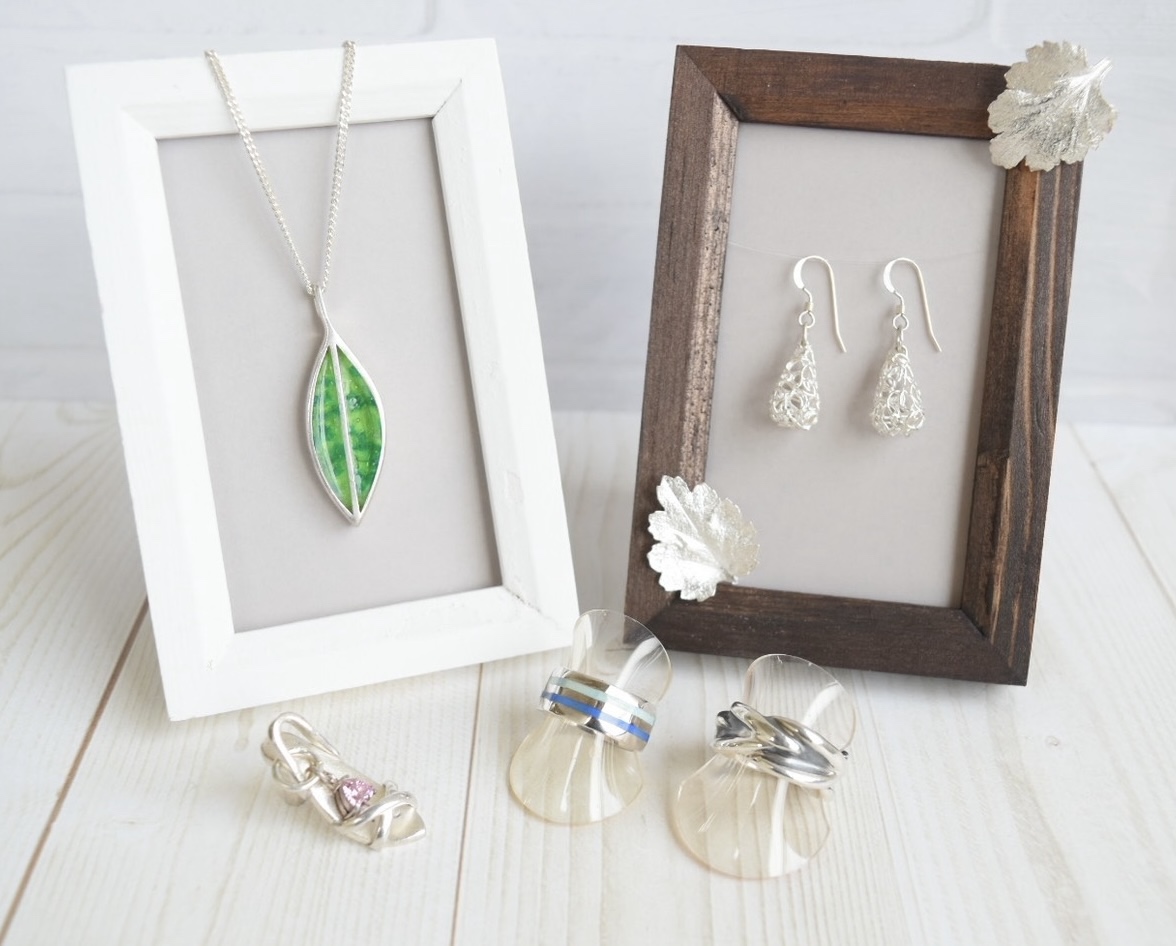 銀粘土と七宝でアクセサリー作り Morin銀粘土と七宝 1/29(木)HP限定講座