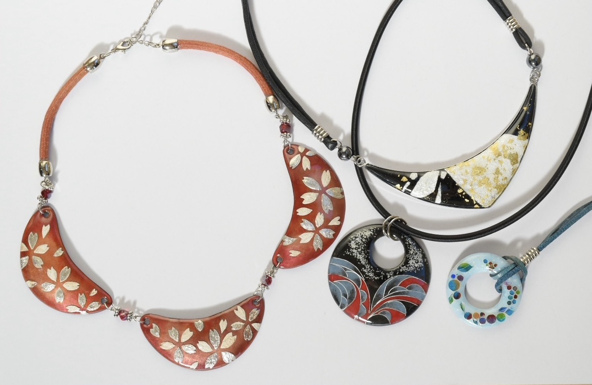 銀粘土と七宝でアクセサリー作り Morin銀粘土と七宝 1/29(木)HP限定講座