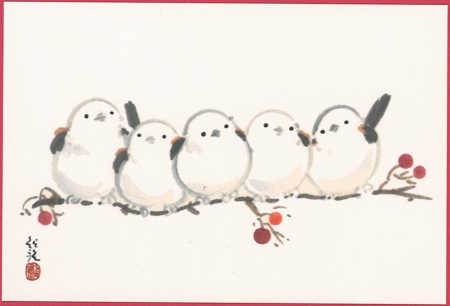 顔彩のにじみやぼかしを愉しむ 鮎裕の「和のイラスト講座」