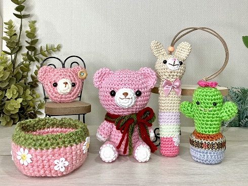 初めての あみぐるみ基礎講座 新春の新講座 1/28(水)スタート