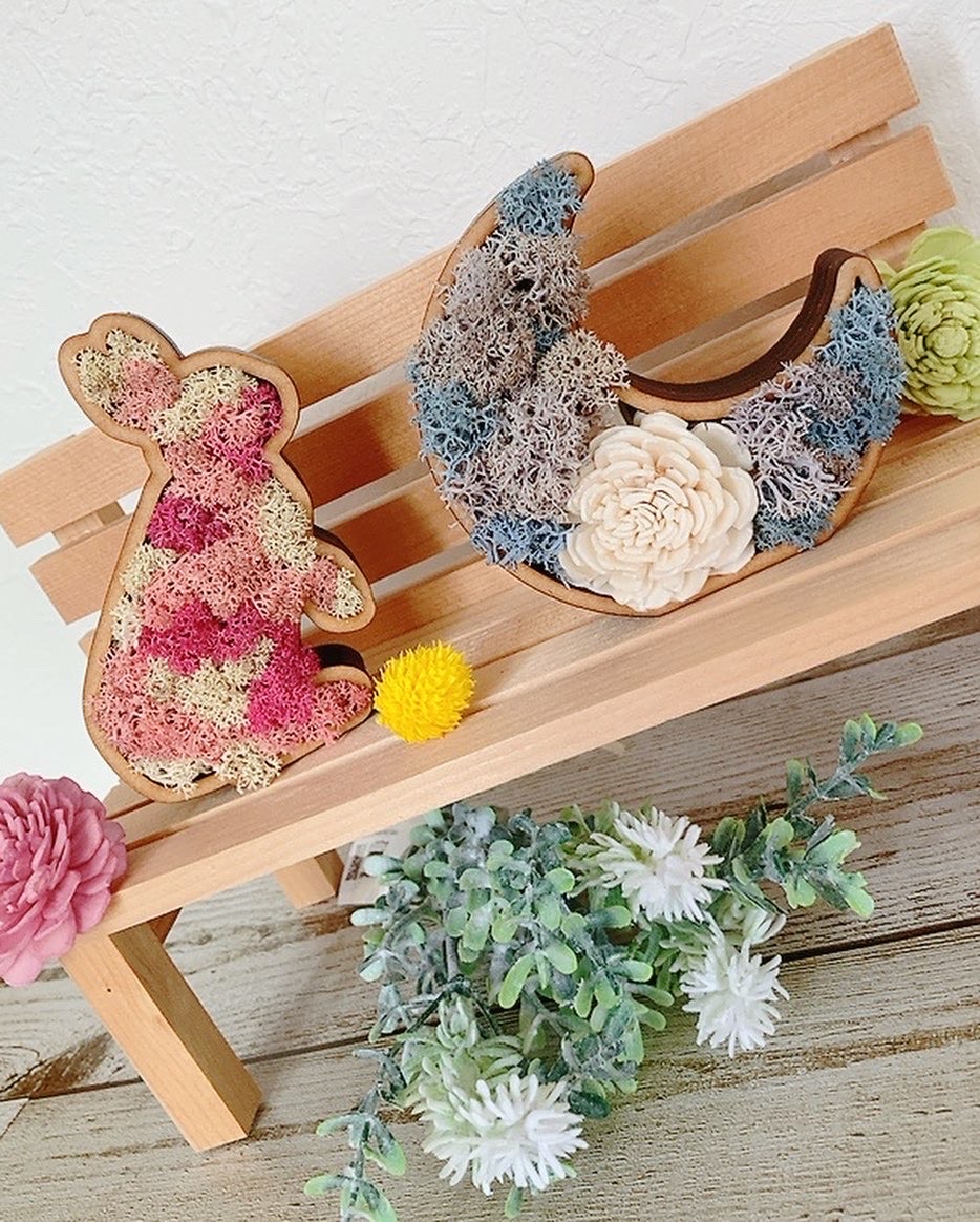 お手入れ不要のかわいい植物 モスアート(全6回) 新春の新講座 2/13(金)特別体験会