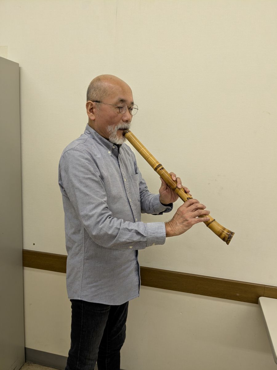 息を整え身体と心も健やかに(30分個人) 尺八