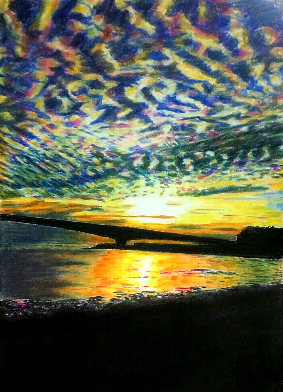 月1回のパステル画講座