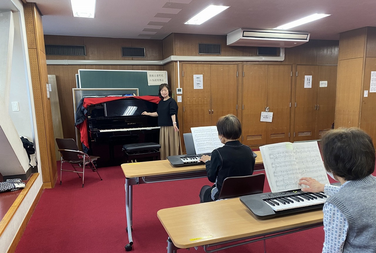 楽しく弾ける シニアいきいきピアノ講座 新春の新講座 2/7(土)一日体験
