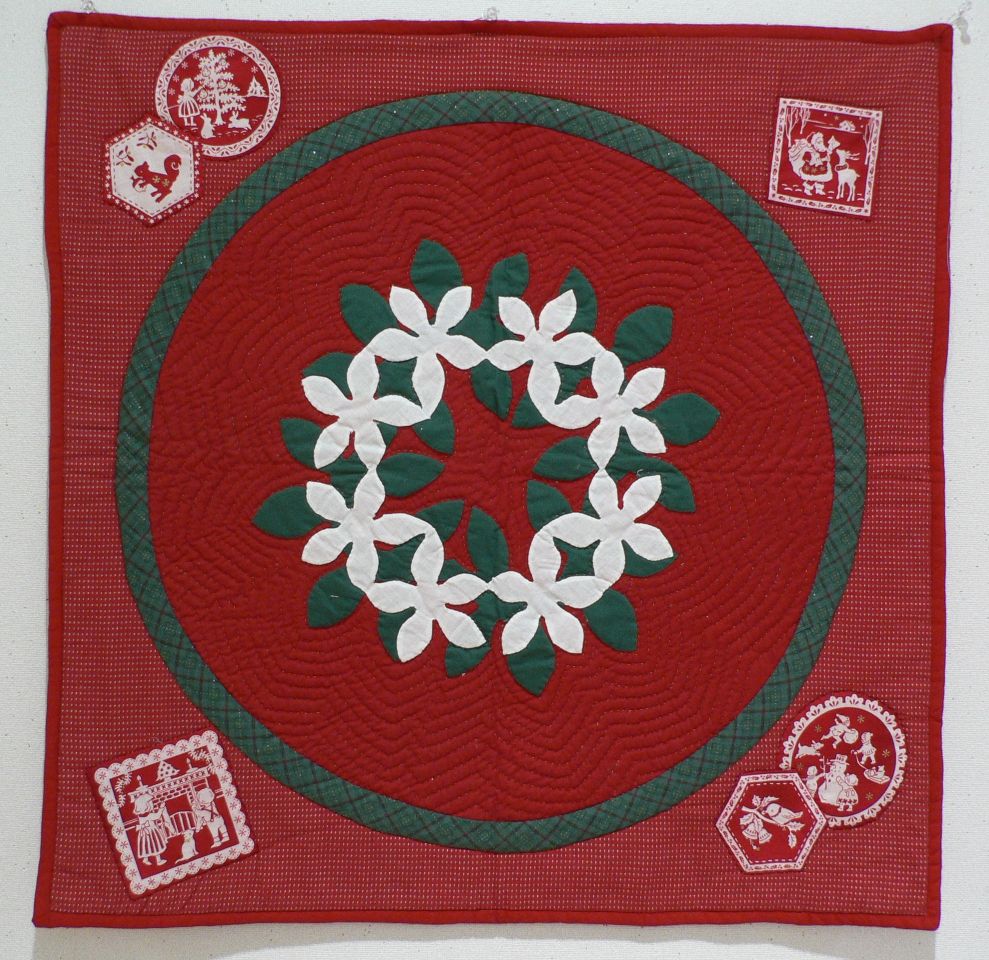 パッチワーク・はじめてさんの刺しゅう 11月