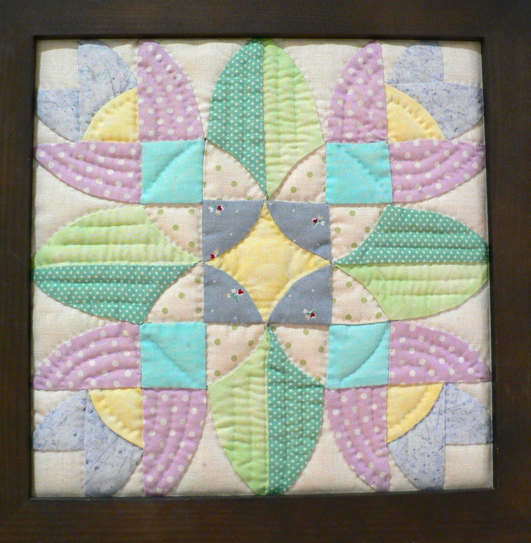 パッチワーク・はじめてさんの刺しゅう 1月