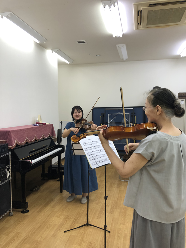 憧れの楽器うをはじめてみよう ヴァイオリン 個人レッスン30分