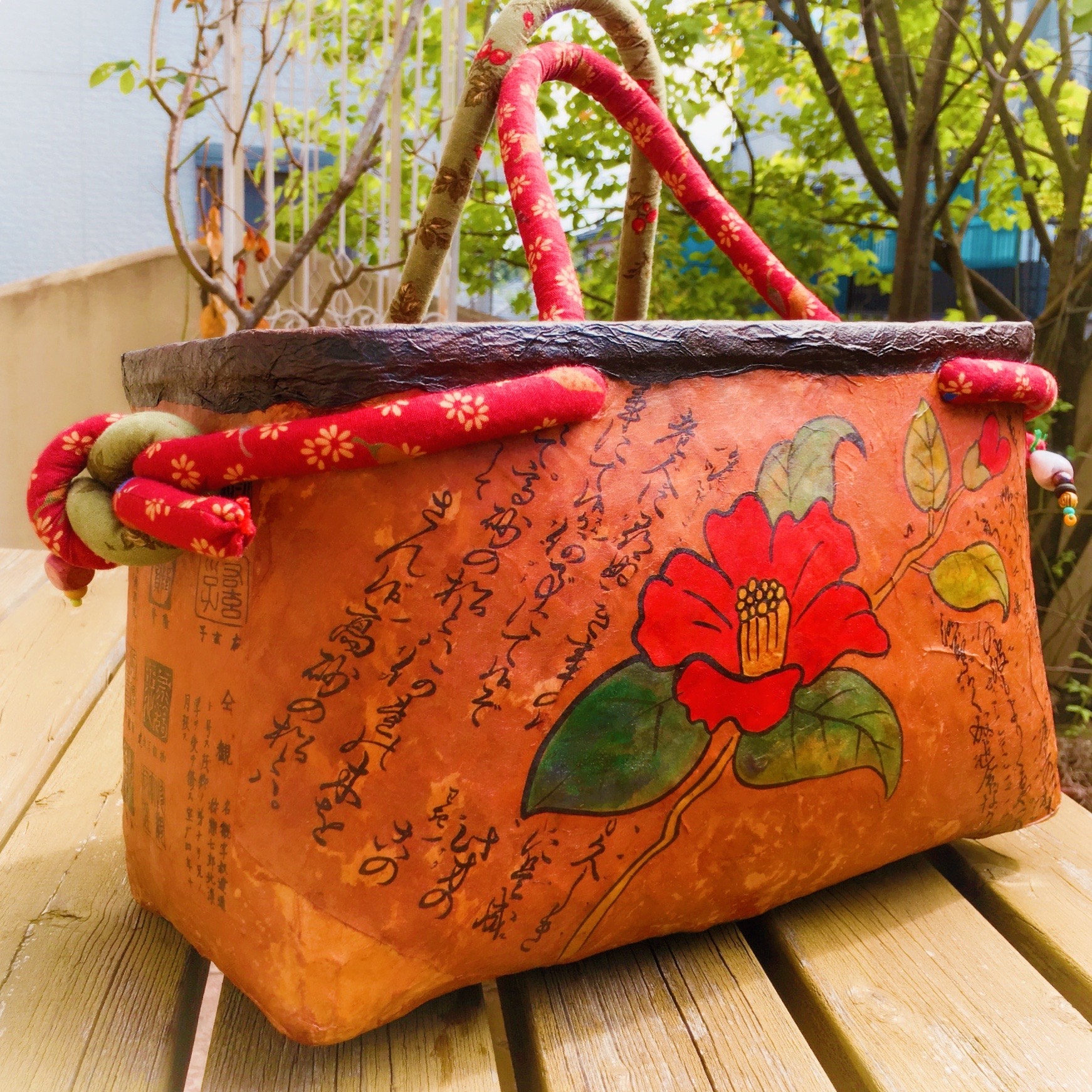 軽くて丈夫!家宝になるエコバッグ 一閑張り教室 【一日体験会】2026年 2/3(火)