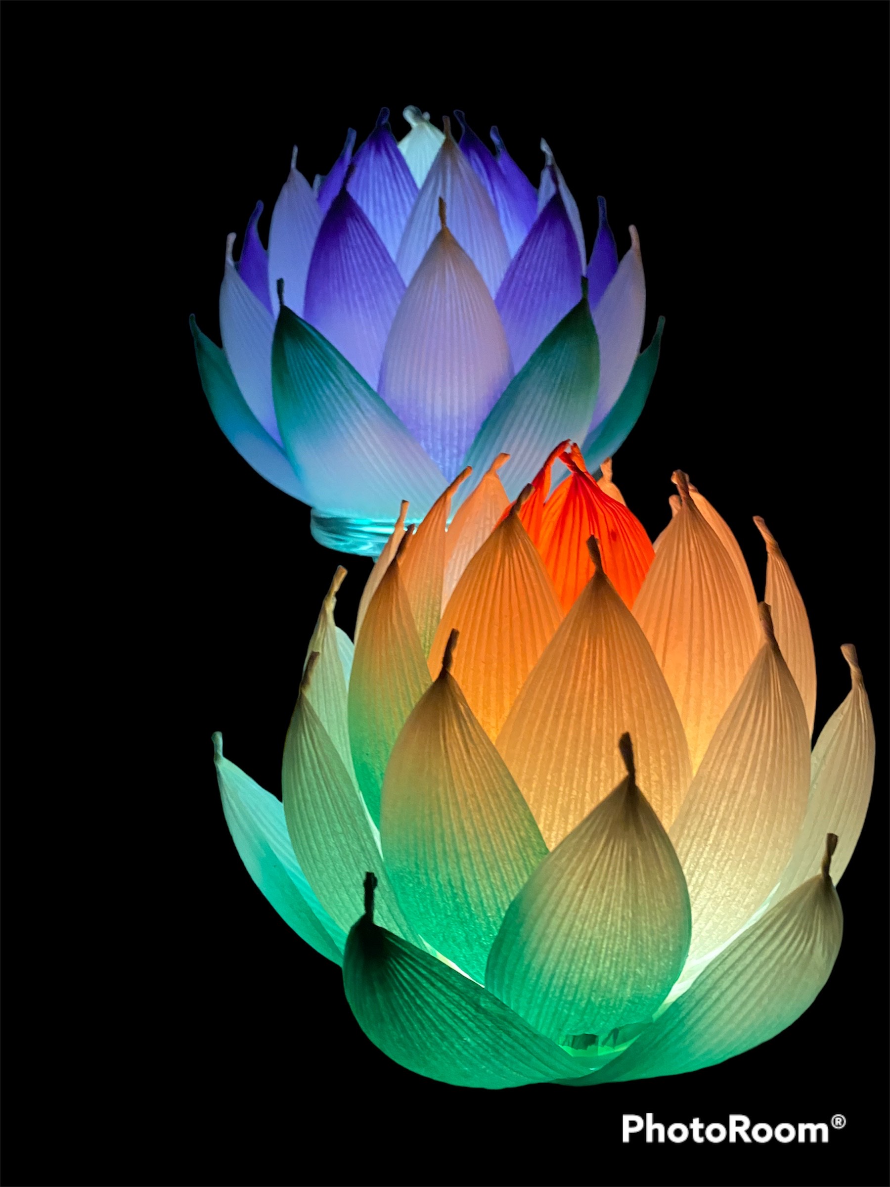 紙で作る蓮の花 蓮の花ランタン HP限定 1DAY講座 1/19(月)