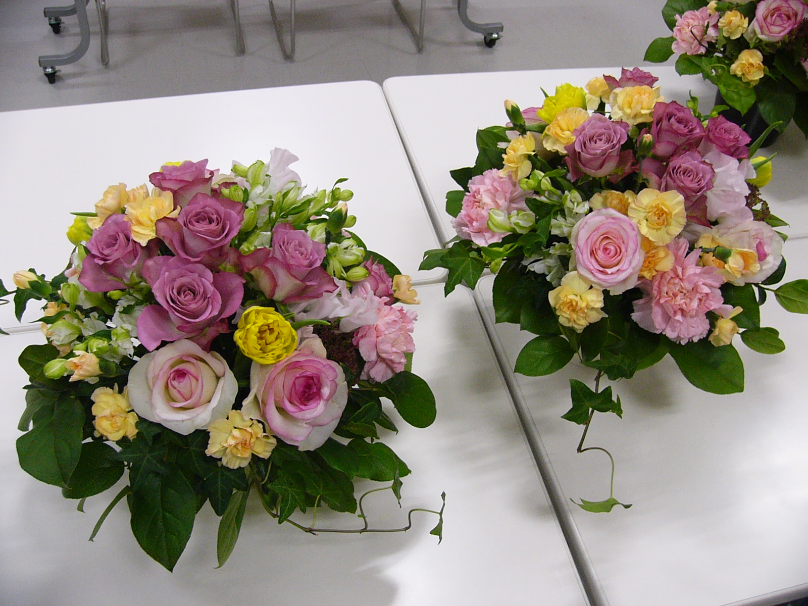 月1回のフラワーアレンジメント