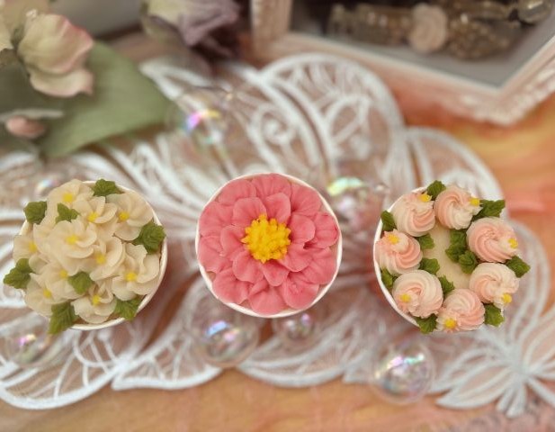 (全3回) ★あんこで作るお花講座 新春新講座 2/28スタート!