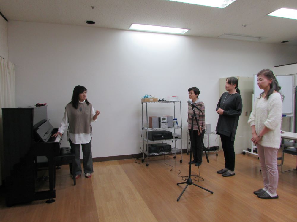 発声の基礎から学ぶ 楽しく歌うジャズヴォーカル ★春のおすすめ講座 体験会3/25(水)限定体験費1,650円★