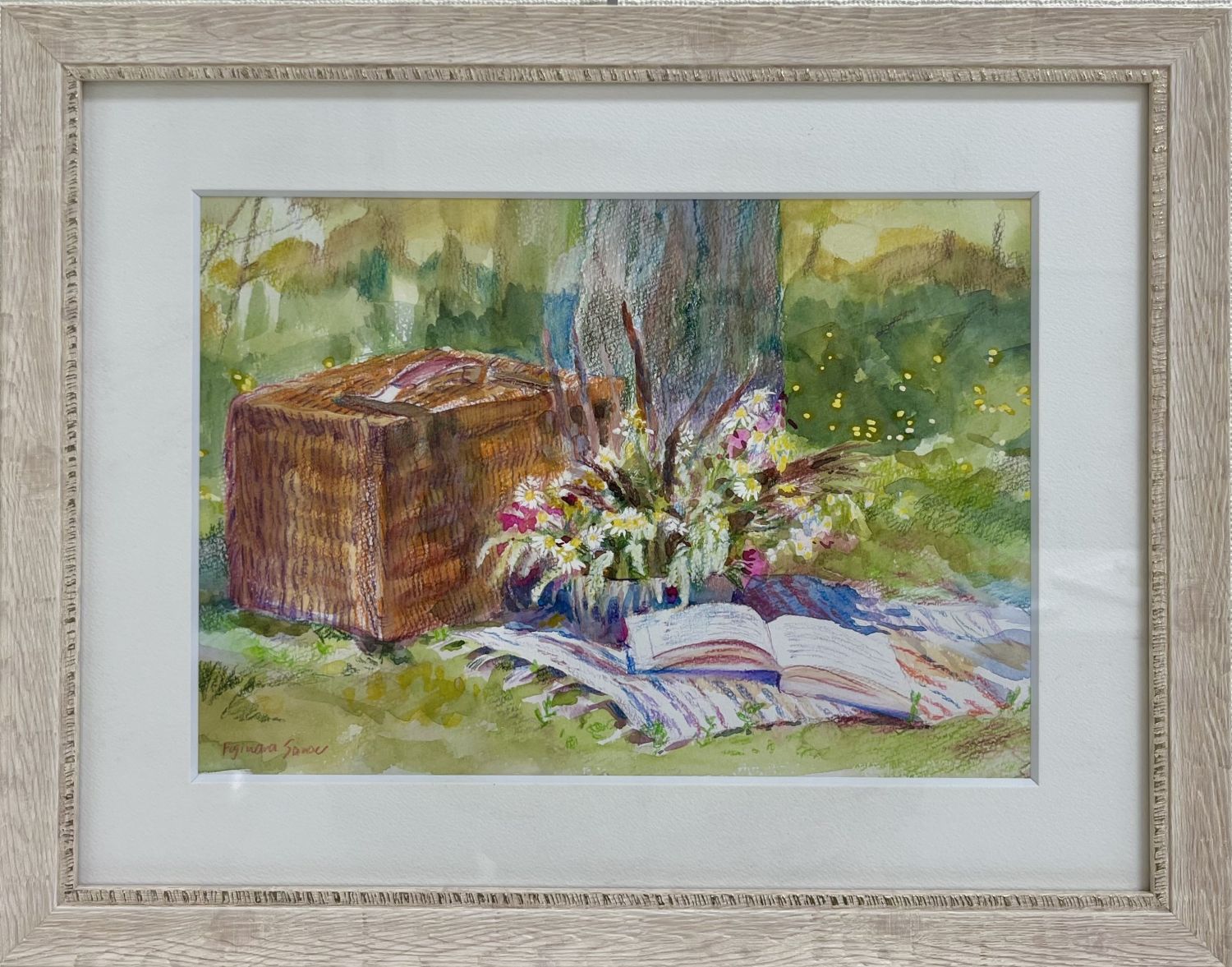 パステル 水彩色鉛筆 水彩 ふじわら絵画教室 HP限定 新講座 1/19(月)特別体験会