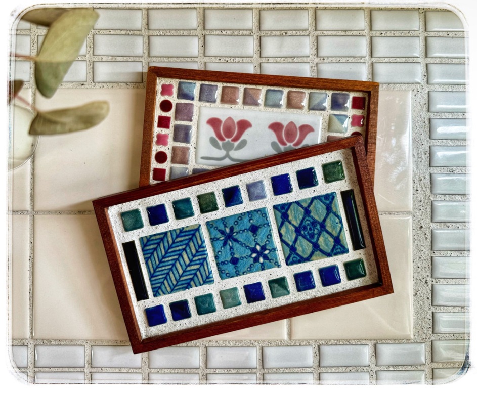 生活に彩りを添える はじめてのタイルアート(全3回) 冬の新講座 1/22(木)一日体験会