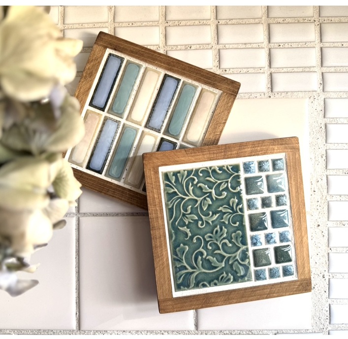 生活に彩りを添える はじめてのタイルアート(全3回) 冬の新講座 1/22(木)一日体験会