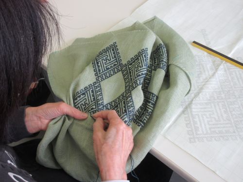 津軽こぎん刺し