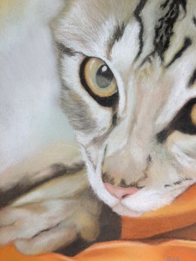 癒しの絵　パステル画　水彩画 抽象画パステルヒーリングアートをオーダーメイド制作｜パステルアート